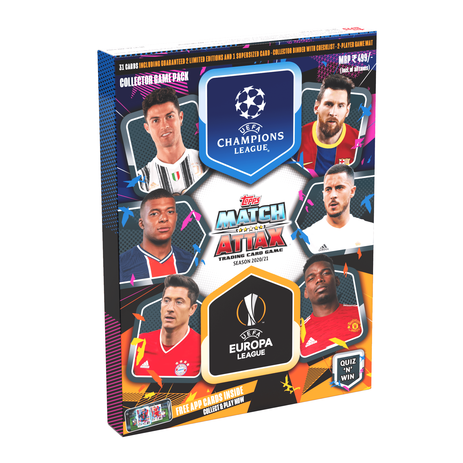 Topps UEFA Champions League 2021 22 TCG Collection Multipack