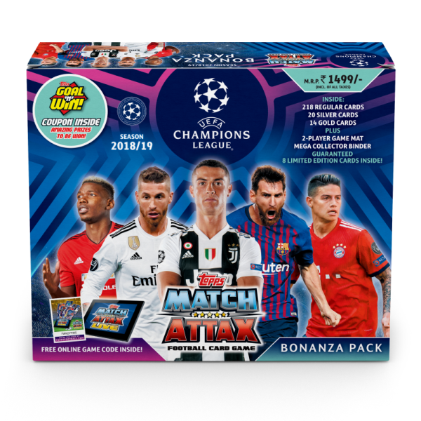 2018-19 Topps Match Attax Champions League Cards Mega Multi-Pack! –  SoccerCards.ca